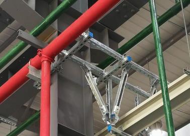 秭归该抗震支架的整体式支吊架结构协调性好